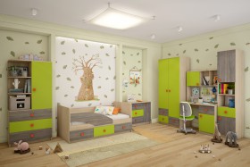 Детская комната Пуговка в Тамбове - tambov.katalogmebeli.com | фото