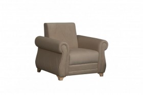 Кресло для отдыха "Порто" (велюр киви латте / микровельвет крем) в Тамбове - tambov.katalogmebeli.com | фото