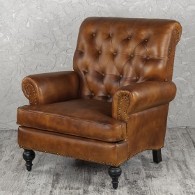 Кресло кожаное Чарльз в Тамбове - tambov.katalogmebeli.com | фото