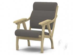 Кресло Вега-10 (бесцветный лак/ULTRA STONE) в Тамбове - tambov.katalogmebeli.com | фото