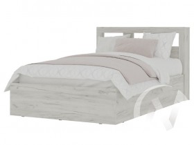 Кровать 1,2 МС Гранд (дуб крафт белый) в Тамбове - tambov.katalogmebeli.com | фото