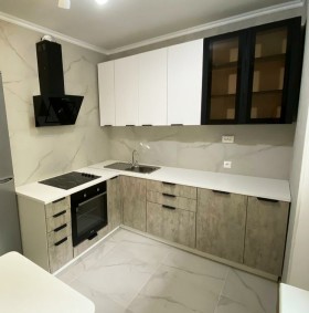 Модульная кухня Норд 1,6 м (Софт даймонд/Камень беж/Белый) в Тамбове - tambov.katalogmebeli.com | фото 25