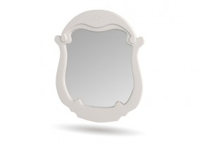 Зеркало настенное Мария (Белый глянец) в Тамбове - tambov.katalogmebeli.com | фото